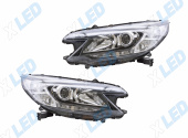 �������� ��� Honda CR-V (2012-2015) � bi-led ������� �4 X-LED, ����������� �������