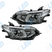 �������� ��� Mitsubishi Outlander (2014-2015) � bi-led ������� �V3 Pro X-LED, ����������� ������