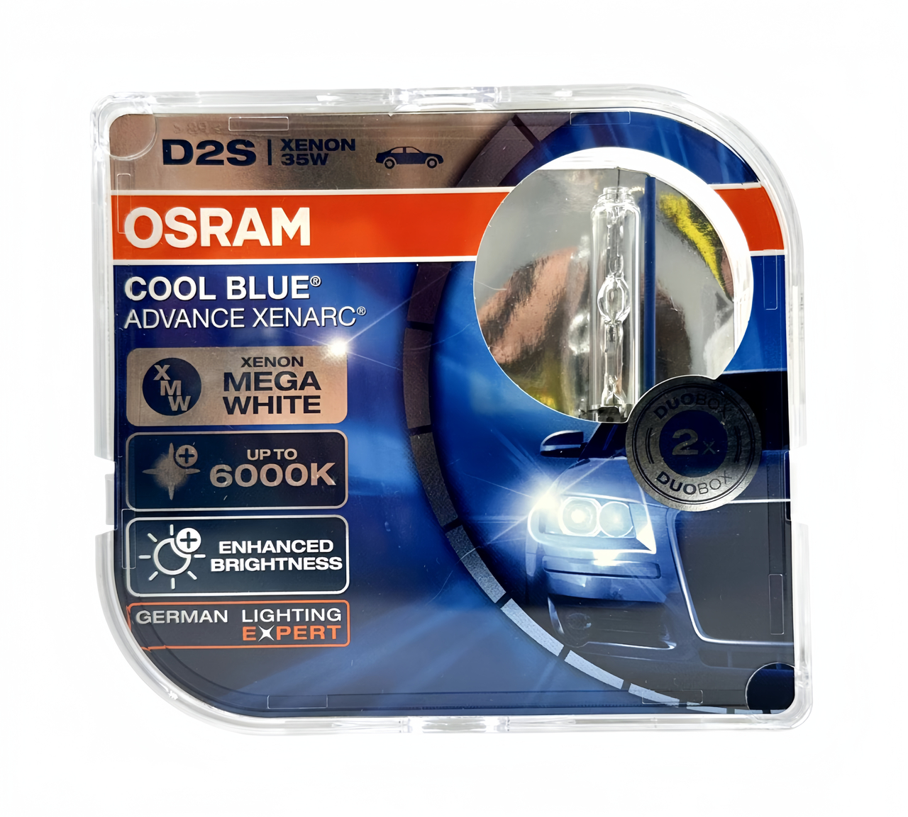   D2S Osram Cool Blue Advance Xenarc 66240CBA-HCB (6000)