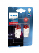    W21/5W Philips RED Ultinon Pro3000 LED 