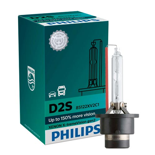 Ксеноновая лампа D2S Philips X-treme Vision 85122XV2C1 (4800К)