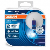Галогенные лампы H11 Osram Cool Blue Boost DuoBox 62211CBB-HCB