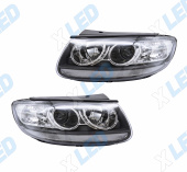 �������� ��� Hyundai Santa Fe 2 (2005-2012) � bi-led ������� �4 X-LED, ����������� �������