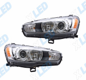 �������� ��� Mitsubishi Lancer (2007-2010) � bi-led ������� �4 X-LED