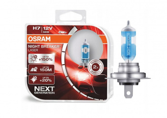   H7 Osram Night Breaker Laser DuoBox 64210NL-HCB