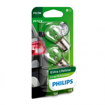   P21/5W Philips LongLife EcoVision 12499LLECOB2
