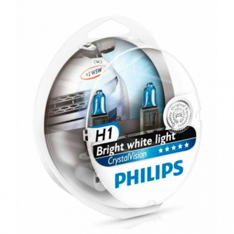   H1 Philips Crystal Vision 12V 12258CVSM
