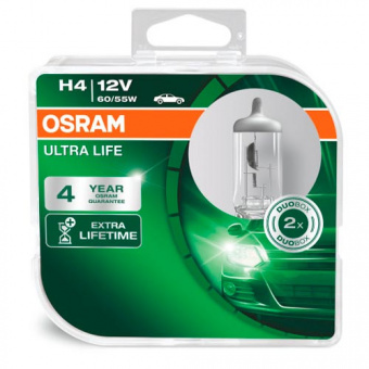   H4 Osram Ultra Life DuoBox 62193ULT-HCB