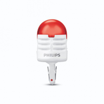    W21/5W Philips RED Ultinon Pro3000 LED